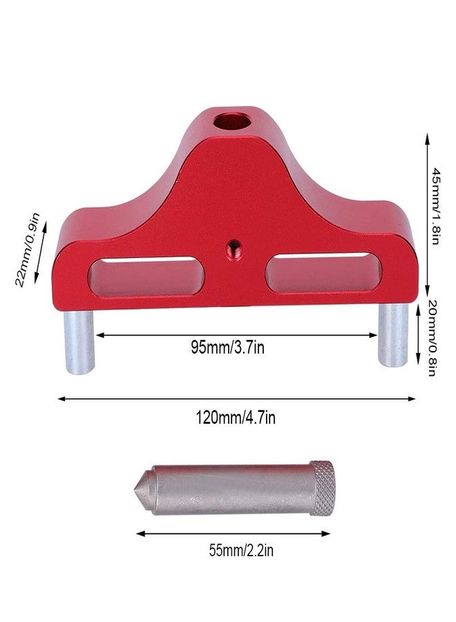 آينفي أداة تحديد مركز العلامات AYNEFY، جهاز رسم مركزي مريح، مقياس تحديد العلامات، خطاط، دقة قياس 0.5 مم - Image 3