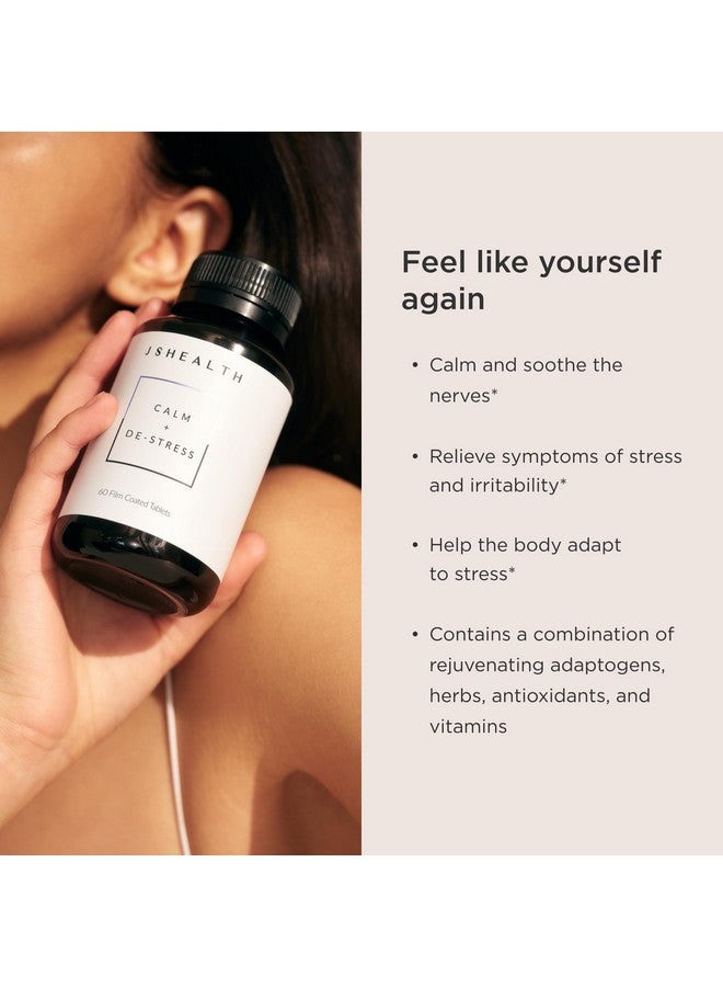 JSHealth مكمل JSHealth كالم + ديسترس - 60 كبسولة - Image 3