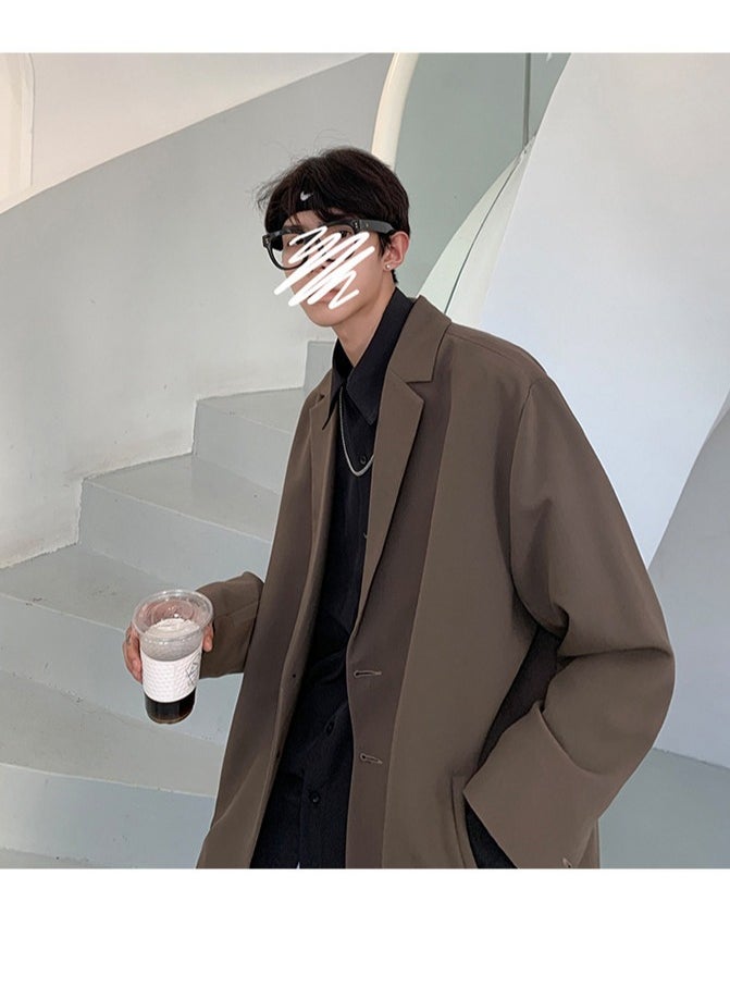 Shougu - Casual And Versatile Loose-fitting Suit Jacket - Image 1