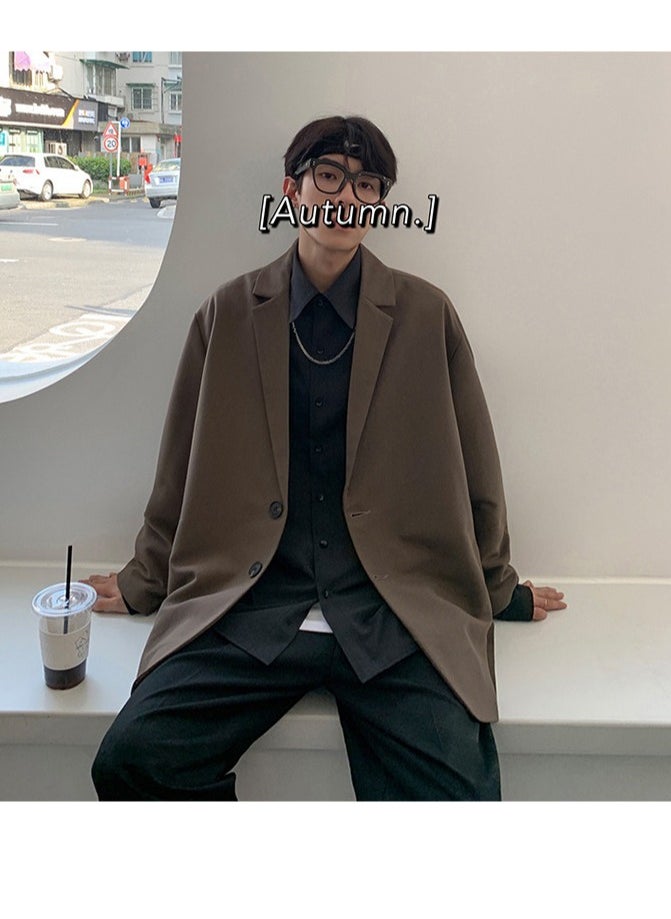 Shougu Casual And Versatile Loose-fitting Suit Jacket  - Image 4