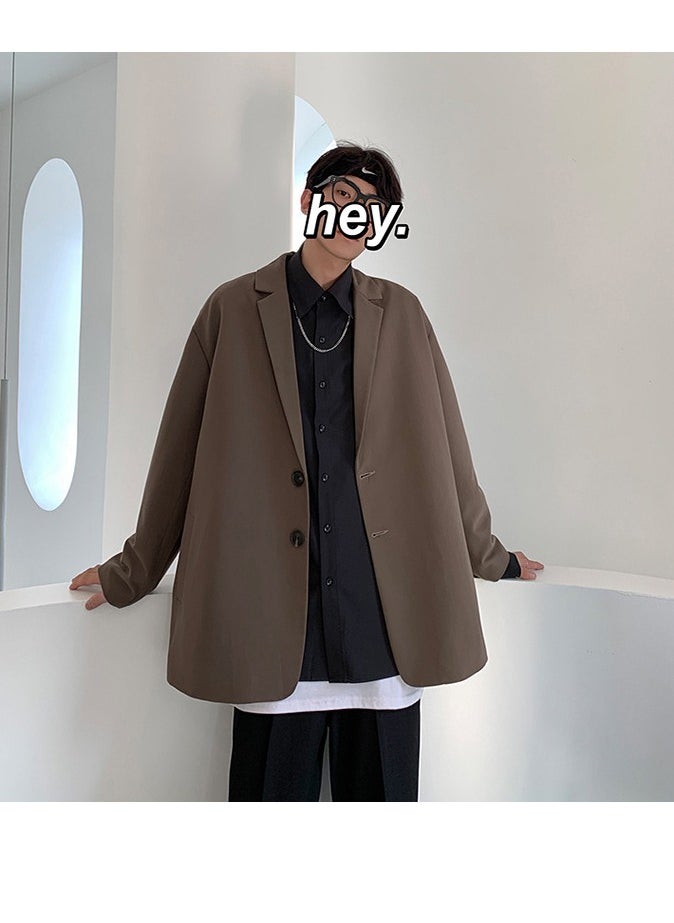 Shougu - Casual And Versatile Loose-fitting Suit Jacket - Image 1
