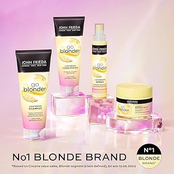 John Frieda John Frieda Lightening for Blonde Hair Citrus Shampoo 500 ml Pack of 1  - Image 4