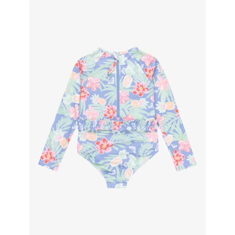 Roxy Tropical Story Long Sleeves One-Piece Rashguard - Kids