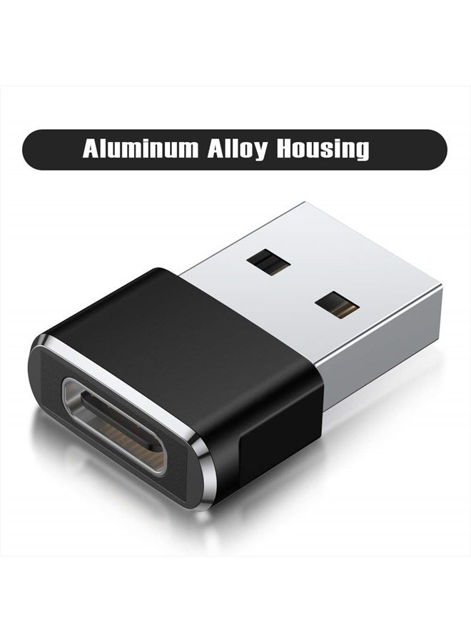 Basesailor محول USB إلى USB C 3 حزمة، محول كابل نوع C أنثوي إلى USB A ذكر لجهاز MacBook Pro، iMac، PC، لابتوب، كمبيوتر، Samsung Galaxy Note 10 20 S20 S21 S22 S23، Google Pixel 5 4 4A 3 3A 2 XL - Image 5