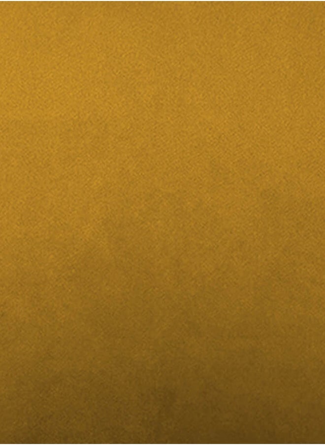 House One Set of 5 pieces Square Soft Velvet Decorative Cushion with Solid Design and Attractive Colors 45x45 cm - Gold - Image 4