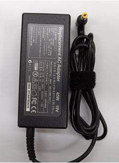 CS محول طاقة تيار متردد 19 فولت 3.42 أمبير لجهاز Acer PA-1650-69 Aspire E1-522-3442 E1-531-2686 أسود  - Image 4