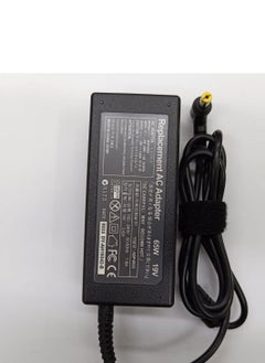 CS محول طاقة تيار متردد 19 فولت 3.42 أمبير لجهاز Acer PA-1650-69 Aspire E1-522-3442 E1-531-2686 أسود  - Image 3