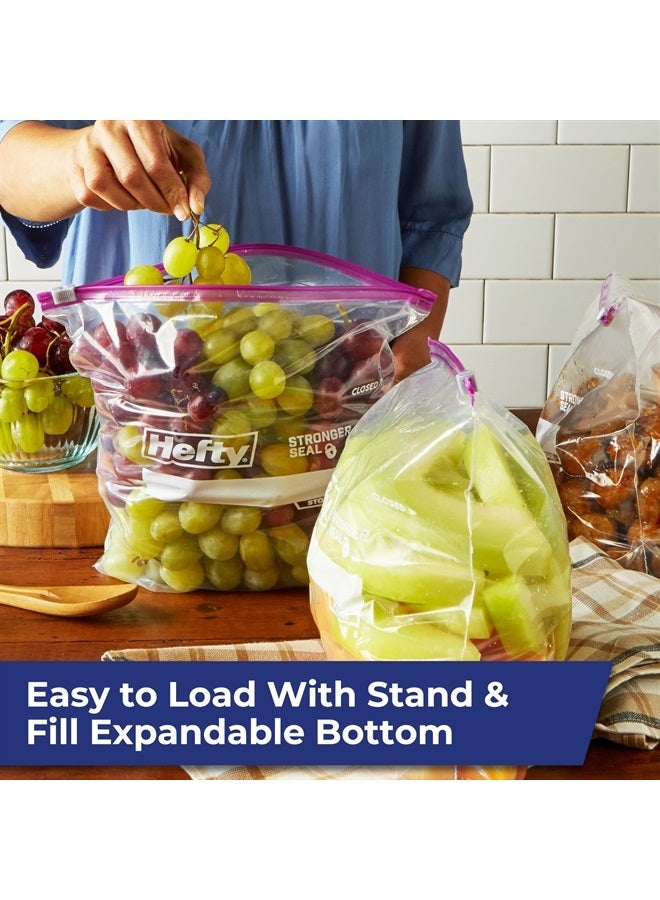 Hefty Slider Storage Bags, Gallon Size, 66 Count  - Image 5