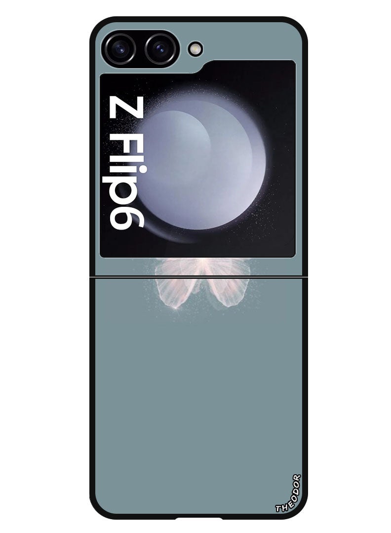 Theodor Protective Case Anti Scratch Shock Proof Bumper Cover For Samsung Galaxy Z Flip 6 Butt - Image 1