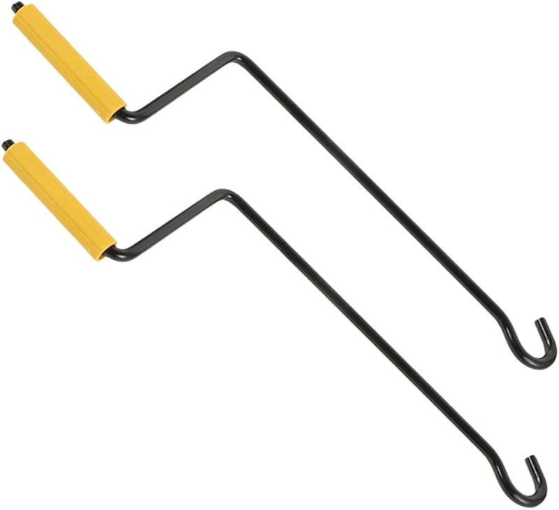 مقبض أداة رفع عجلات السيارات والشاحنات مصنوع من فولاد عالي المقاومة مع قبضة مريحة - Image 2