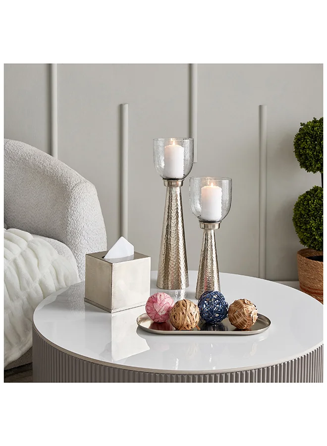 Home Box Verve Metal Tissue Holder 13 x 15 x 13 cm