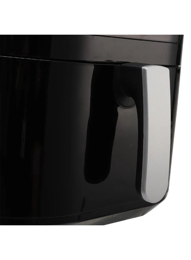 Winning Star air fryer, capacity 7.7 liters, without oil, non-stick surface, adjustable indicator, 1800 watts, black, ST-9649 - Image 4