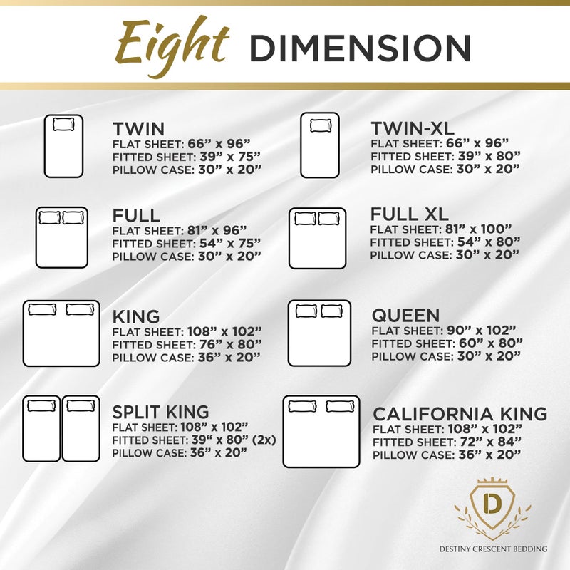 DESTINY CRESCENT BEDDING Twin XL 100% Microfiber Double Brushed Sheet Set - Extra-Soft & Wrinkle-Free - 15"" Deep Pockets  39"" x 80"" - 3 PC Set (Twin XL  Mint Blue) - Image 2