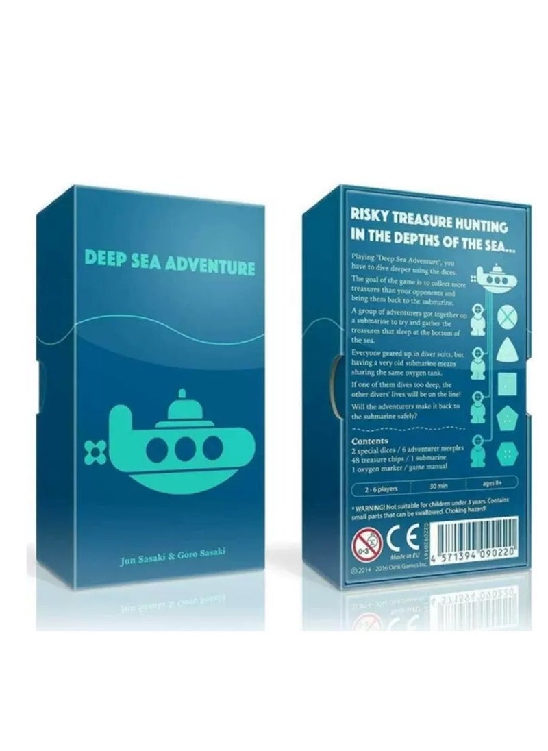 Deep Sea Adventure 2: Underwater Exploration Board Game