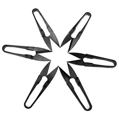 HFS(R) Bonsai Pruner Pruning Scissors for Bud and Leaves Trimmer for Plants, Flowers 6 PCS - Image 1