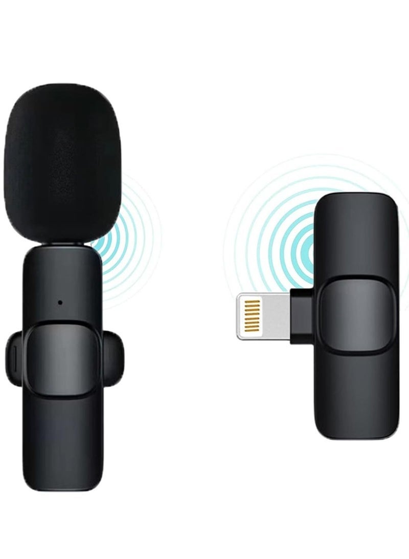 Gravity Upgrade) Bentifar Wireless Lavalier Microphone for iPhone iPad Mini Mic for YouTube Facebook Live Stream TikTok Vlog Zoom Video Recording - Noise Reduction/No APP & Bluetooth Needed (Lightning) - Image 3