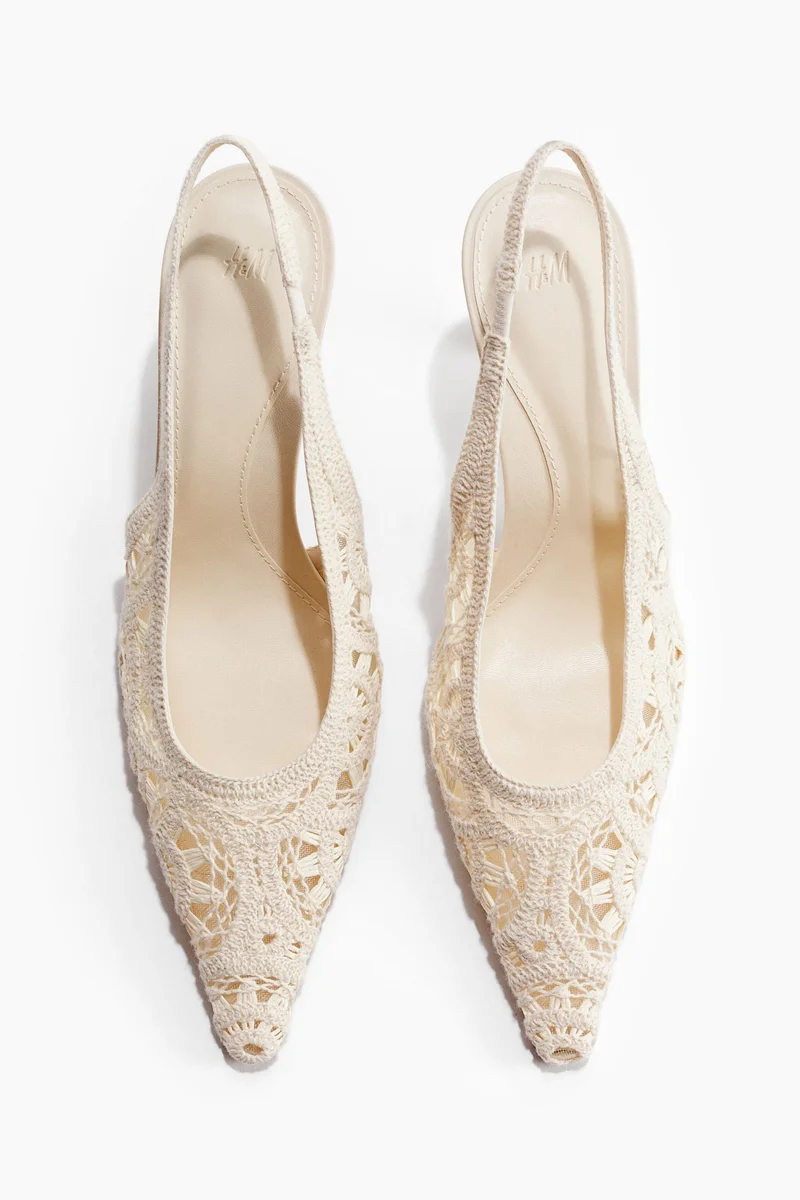 H&M Heeled slingbacks