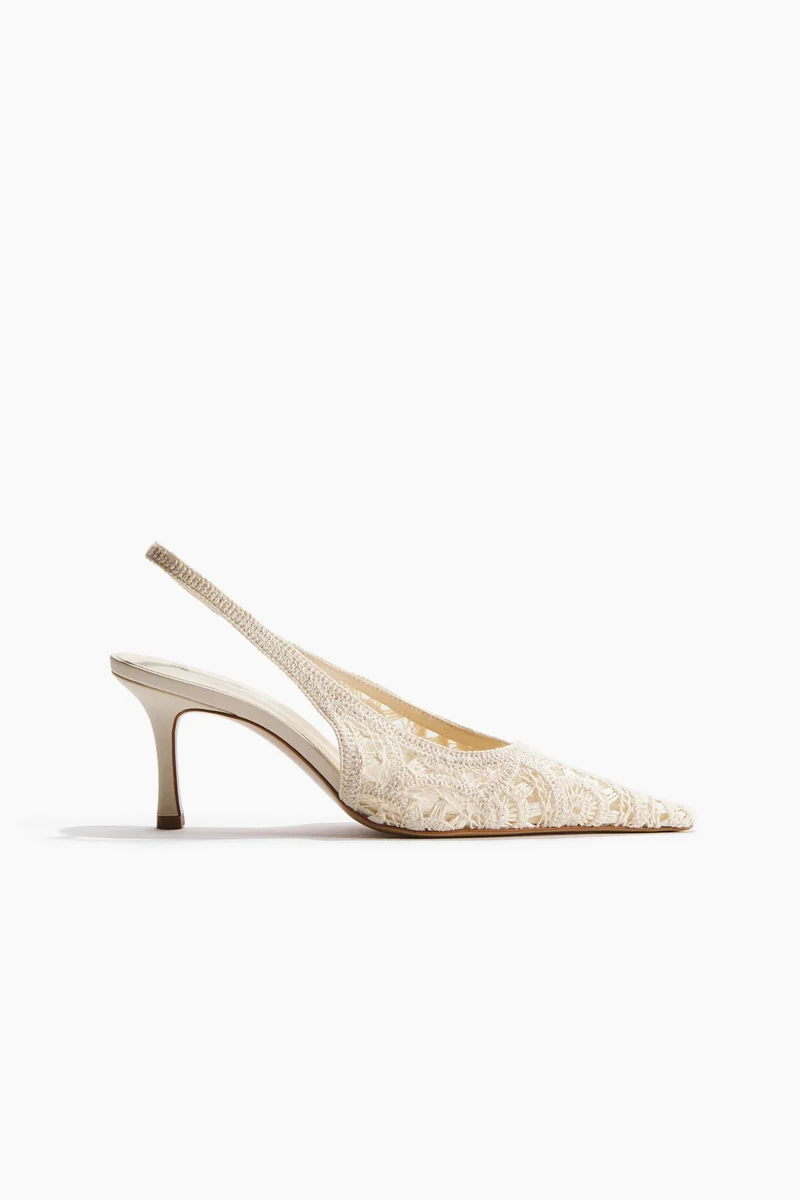 H&M Heeled slingbacks