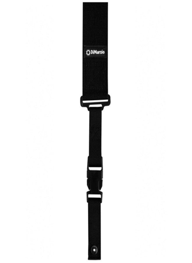 DiMarzio DD2800BK Cliplock Guitar Strap - 3" - Black - Image 2