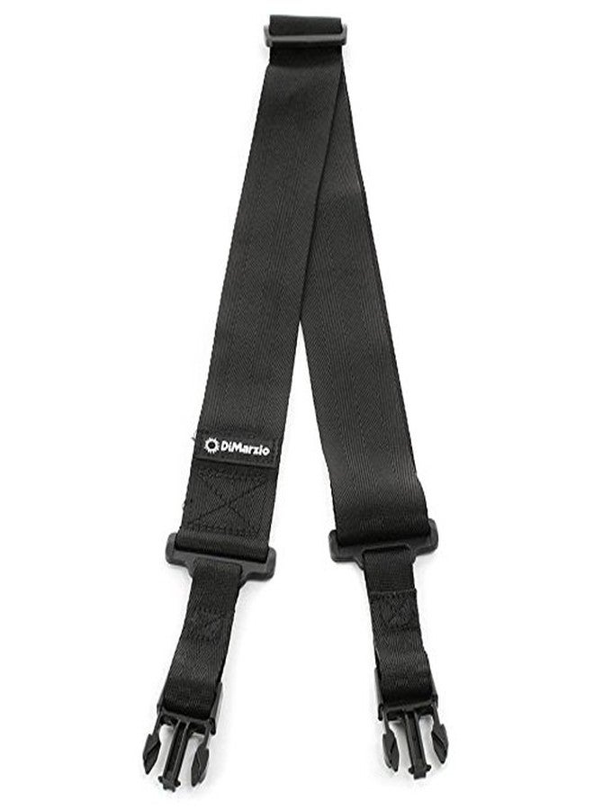 DiMarzio DD2800BK Cliplock Guitar Strap - 3" - Black - Image 3