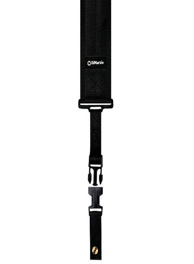DiMarzio DD2800BK Cliplock Guitar Strap - 3" - Black - Image 5