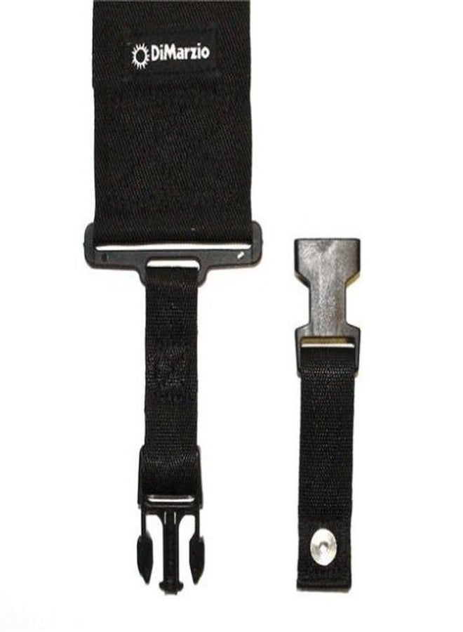 DiMarzio DD2800BK Cliplock Guitar Strap - 3" - Black - Image 4
