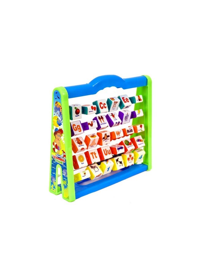 RATNA'S - RATNA'S Educational Learning Frame for Kids to Learn Alphabet, Numbers, Counting, Colours (Big) - Image 1