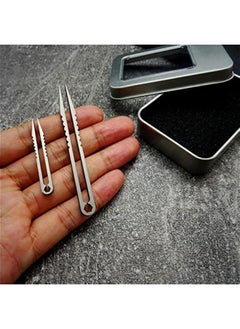 2pcs Mini Tweezers Portable Titanium Alloy EDC Survival Camping Outdoor Travel Tool(Silver) … - pzsku/ZD8B60B01291883F112A3Z/45/_/1725527909/6afc835d-83c5-4222-b095-bf02338496ea