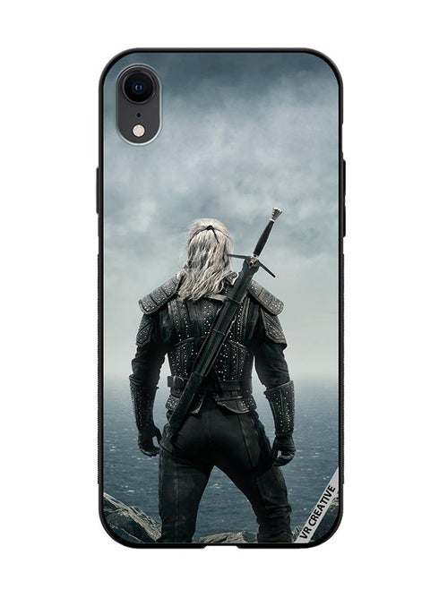 Protective Case Cover For Apple iPhone XR The Witcher Design Multicolour