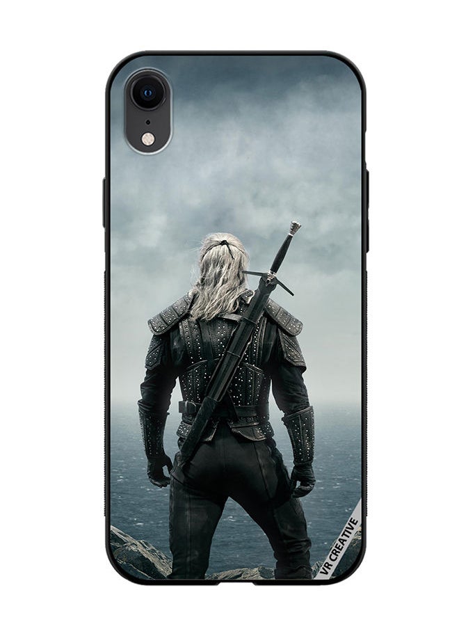 Protective Case Cover For Apple iPhone XR The Witcher Design Multicolour