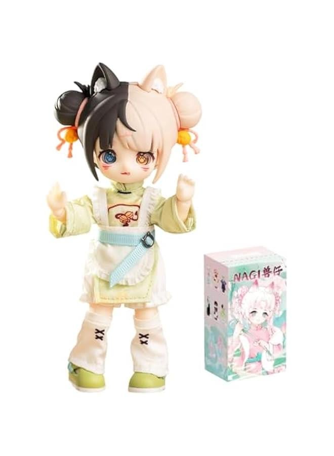 Arabest BJD Blind Box, 1/12 Cute NAGI The Untrammeled Traveler Series BJD Doll, 5.5 Inches Collectable Action Figure for Birthday Gifts (Nagi-XYY-1box) - Image 1
