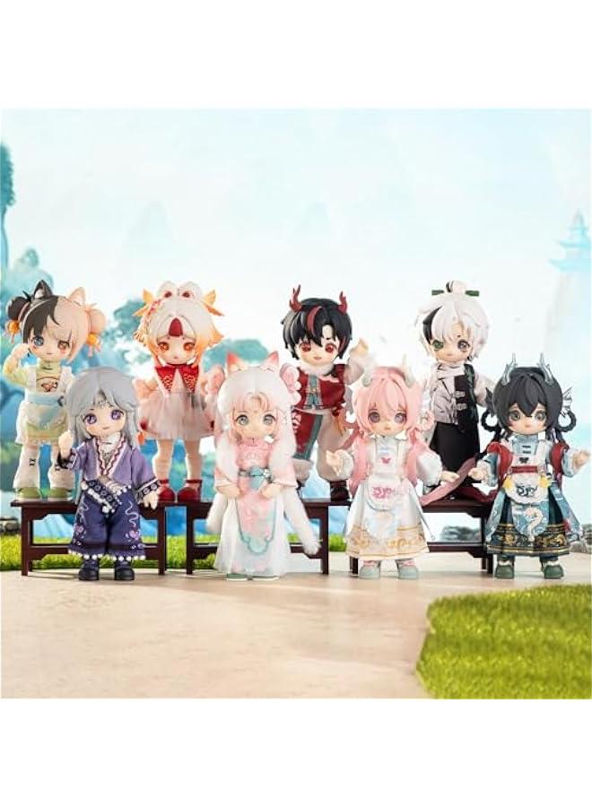 Arabest BJD Blind Box, 1/12 Cute NAGI The Untrammeled Traveler Series BJD Doll, 5.5 Inches Collectable Action Figure for Birthday Gifts (Nagi-XYY-1box) - Image 2