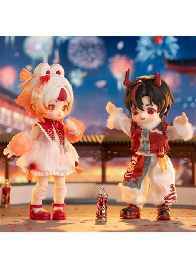 Arabest BJD Blind Box, 1/12 Cute NAGI The Untrammeled Traveler Series BJD Doll, 5.5 Inches Collectable Action Figure for Birthday Gifts (Nagi-XYY-1box) - Image 5