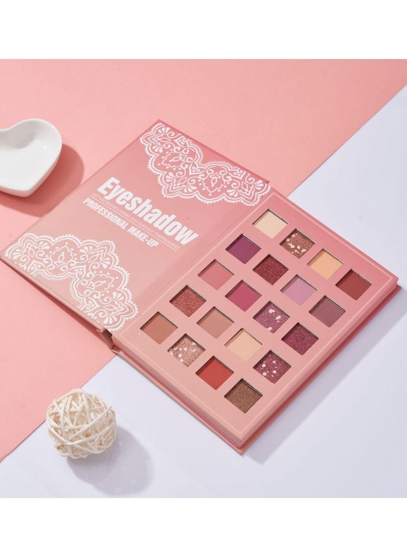 FOR LOVER - Palette book 3 layers of shadow + blush + highlighter for Lover - Image 1