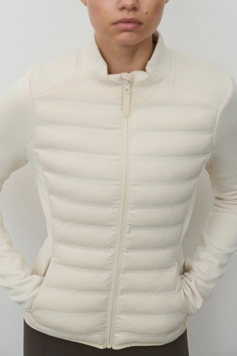 Hybrid puffer jacket with ThermoMove™