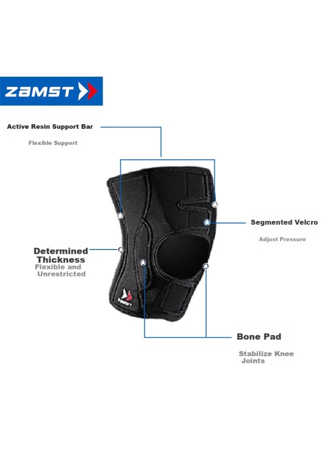 Zamst Running Knee Pads, Badminton Knee Pads, Soccer Knee Pads, Hiking Outdoor Fitness Knee Pads, Ek-3 Lightweight Summer Knee Pads, Size S - Image 3