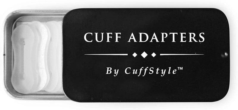 CUFFSTYLE Store Cufflinks Adapters for Cufflink Worn with Men's Dress Shirts and French Cuff Shirt - Image 5