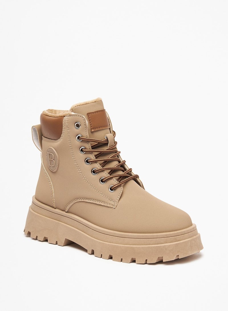 فلورا بيلا أحذية الكاحل برباط من الدانتيل - Image 3