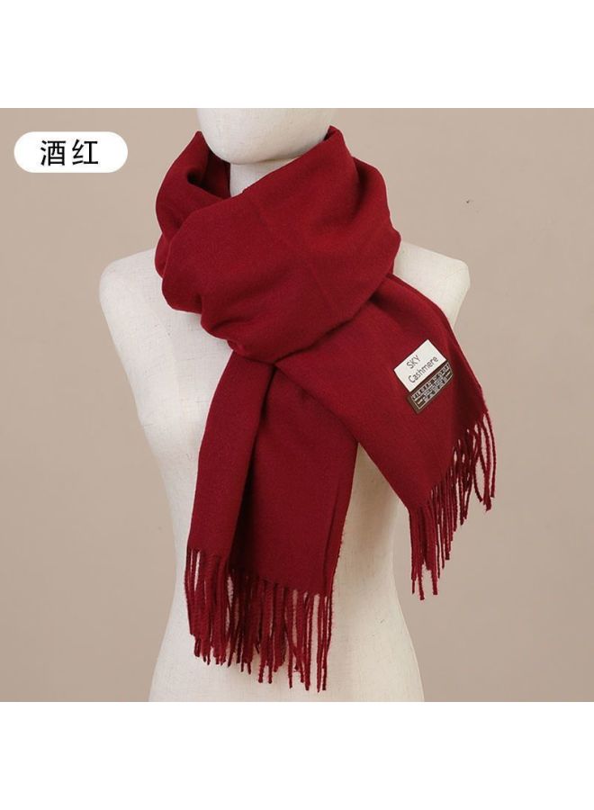 Scarf Scarf Women's Winter High-end Sense Scarf Warm Scarf Shawl High-end Sense Scarf
