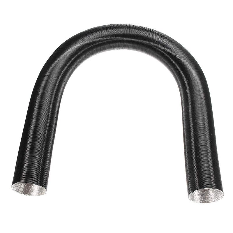 Wuyangcun Warm Air Ducting Hose Vent 90mm Diameter 1m Extendable HeatResistant Car Diesel Heater Aluminum Ductting Pipe for 2000W 6000W Air Heaters - Image 3