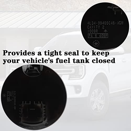 keriolee Gas tank door,gas door replacement 4L3Z-99405A26-EAA 4L3Z99405A26EAA Compatible with 2004-2008 Ford F-150,2006-2008 Lincoln Mark LT Style side fuel tank door,Fender Bed-Fuel Door Gas Cap Hatch - Image 5