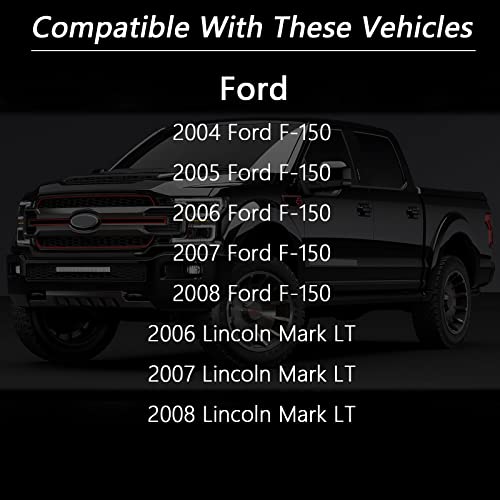 keriolee Gas tank door,gas door replacement 4L3Z-99405A26-EAA 4L3Z99405A26EAA Compatible with 2004-2008 Ford F-150,2006-2008 Lincoln Mark LT Style side fuel tank door,Fender Bed-Fuel Door Gas Cap Hatch - Image 2