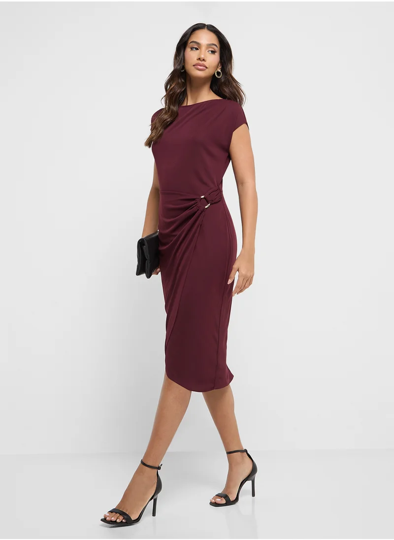 لورين رالف لورين Knitted Wrap Dress