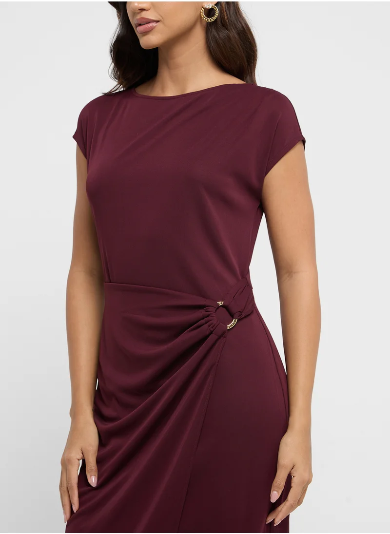 لورين رالف لورين Knitted Wrap Dress