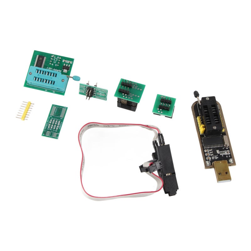USB Programmer: 2-3 Times Faster Programming - Fine Workmanship Stable Performance FLASH Chip Programmer for Chip Repair, TV Memory, Desktop Motherboard & Electronic Device Maintenance - Image 1