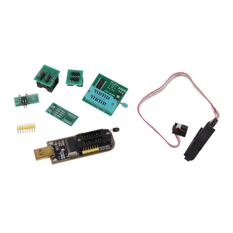 USB Programmer: 2-3 Times Faster Programming - Fine Workmanship Stable Performance FLASH Chip Programmer for Chip Repair, TV Memory, Desktop Motherboard & Electronic Device Maintenance - Image 2