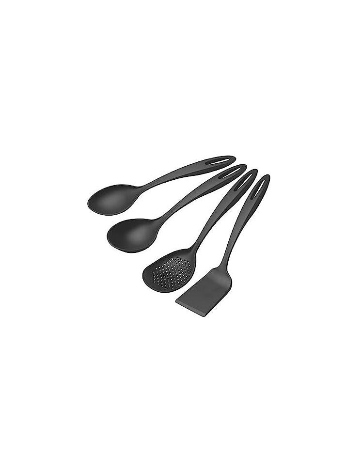 Raxoom 4 Piece Ability Kitchen Utensils Set  Apartment Essentials Accessories Cooking & Camping made for Pots and Pans Set, Home & kitchen, Graphite