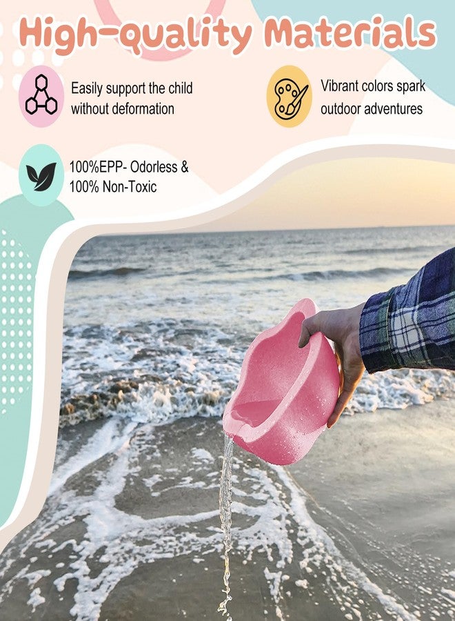 joybond Stepping Stones for Kids Super-Light Baby-Safe Foam Petals for Sensory Balance Toddler Stepping Stones for Toddlers 1-3 Indoor&Outdoor Coordination Obstacle Course Stacking Blocks Beach Toys 5-Piece - Image 4
