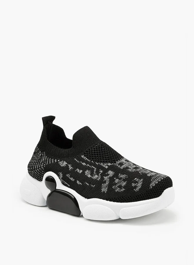 شو اكسبرس Textured Slip-On Sports Shoes