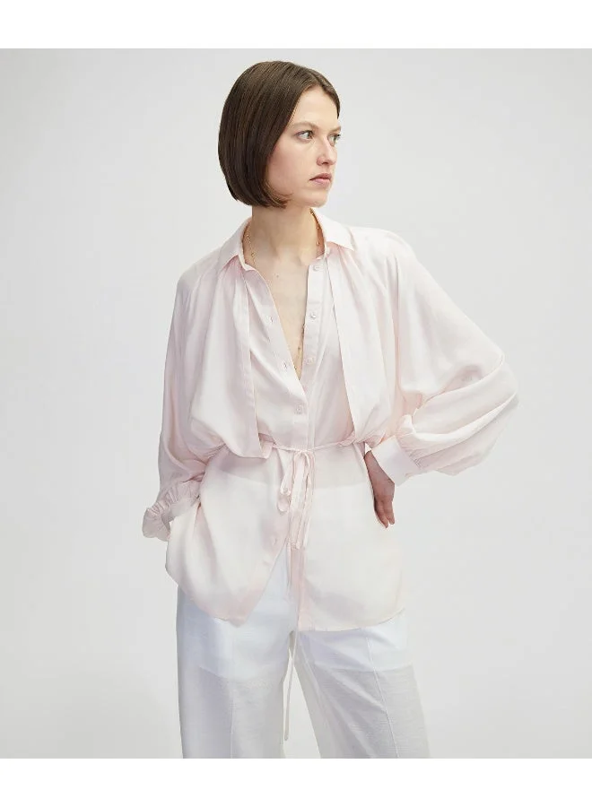 Ipekyol Tie Front Layered Blouse